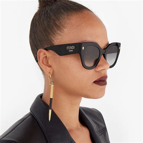 fendi sonnenbrille damen rosa|Women's Designer Sunglasses .